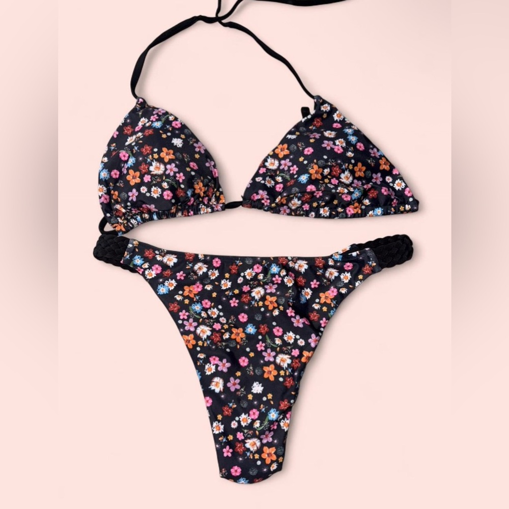 Vibrant Floral Bikini Set